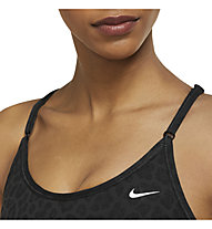 Nike Dri-FIT Indy Light-Support - reggiseno sportivo a basso sostegno - donna, Black