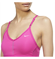 Nike Dri-FIT Indy Women's Light-Sup - Sport BHs - Damen, Pink