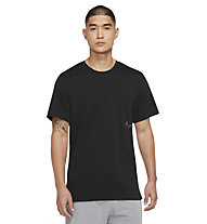 Nike Dri-FIT M Sleeve Tra - T-shirt Fitness - uomo, Black