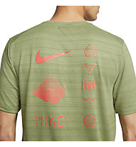 Nike Dri-FIT Miler - Laufshirt - Herren, Light Green