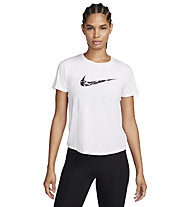 Nike Dri-FIT One Swoosh - maglia running - donna, White