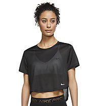 Nike Dri-FIT One W's Short-Sleeve - T-Shirt - Damen , Black