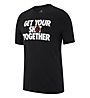 Nike Dri-FIT Shot Together - Basket T-Shirt - Herren, Black