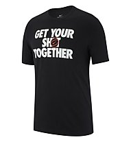 Nike Dri-FIT Shot Together - Basket T-Shirt - Herren, Black