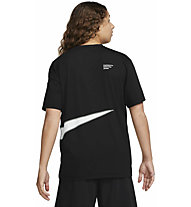 Nike Dri-FIT Uv Hyverse M - T-shirt - uomo, Black/White