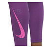 Nike Dri-FIT W Mid-Rise 7 - pantaloni fitness - donna, Purple