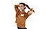 Nike Dry-Fit Running Crew - maglia running maniche lunghe - donna, Orange