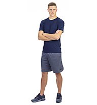 Nike Dry Training Veneer - pantaloni corti fitness - uomo, Blue