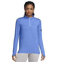 Nike Element Trail Running Midlayer - maglia trail running - donna, Light Blue