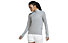 Nike Element W 1/2-Zip - felpa running - donna, Light Grey