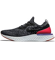 Nike Epic React Flyknit - scarpe running neutre - uomo, Black/White/Red