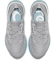 Nike Epic React Flyknit 2 - Laufschuhe Neutral - Damen, Grey/Light Blue