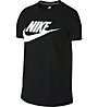 Nike Essential - T Shirt - Damen, Black/White