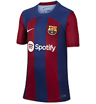 Nike FC Barcelona 23/24 Home - Fußballtrikot - Jungs, Blue/Red