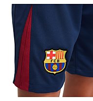 Nike FC Barcelona 24/25 Y - pantaloni calcio - bambino, Dark Blue/Red