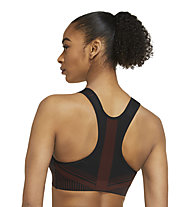 Nike FE/NOM Flyknit High-Support - reggiseno sportivo - donna, Red/Black
