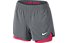 Nike Flex Training 2in1 - pantaloni corti fitness - donna, Grey/Pink