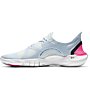 Nike Free RN 5.0 - Laufschuhe Natural Running - Damen, Light Blue/Pink