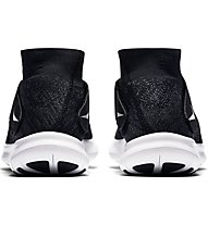 Nike Free Run Motion Flyknit W - Neutral-Laufschuhe - Damen, Black