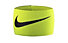 Nike Futbol Arm Band - fascia braccio, Light Green/Black