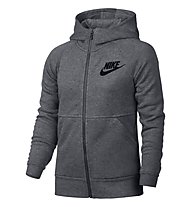 Nike Girls' Sportswear Modern Hoodie Sweatshirt Jacke Mädchen, Grey