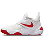 Nike GS Team Hustle D 11 - Basketballschuhe - Jungs, White/Red