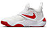 Nike GS Team Hustle D 11 - scarpe da basket - ragazzo, White/Red