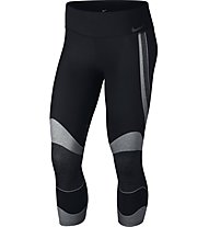 Nike High-Rise Training Crops 3/4 - Trainingshose - Damen, Black/Grey