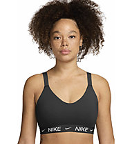 Nike Indy W - reggiseno sportivo supporto medio - donna, Black/White