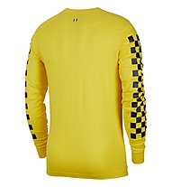 Nike Inter Men's Long-Sleeve T-Shirt - Langärmeliges Fußballtrikot, Yellow