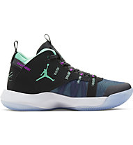 Nike Jordan Jumpman 2020 - Basketballschuhe - Herren, Black/Blue/Green