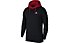 Nike Jordan Sportswear Jumpman Air Fleece - felpa con cappuccio - uomo, Black/Red