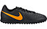 Nike Jr. Tiempo LegendX 7 Club TF - Fußballschuhe für feste Böden - Kinder, Black/Orange