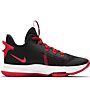 Nike LeBron Witness 5 - scarpe da basket - uomo, Black/Red