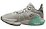 Nike Lebron Witness 7 - scarpe da basket - uomo, Grey/Green