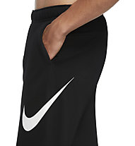 Nike Dri-FIT M's Tapered Training - Trainingshose - Herren, Black/White