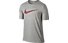 Nike Dry Swoosh Training T-Shirt Herren, Dark Grey Heather