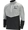 Nike Element Men's 1/2-Zip Graphic Running Top - Laufpullover, Grey/Black