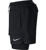 Nike Flex Stride Distance - pantaloni corti running - uomo, Black