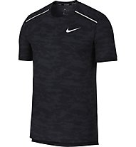Nike Rise 365 Camo Running - maglia running - uomo, Black