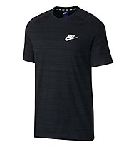 Nike Sportswear Advance 15 Top - T-shirt fitness - uomo, Black
