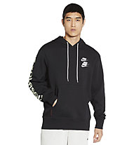 Nike NSW PO FT M - Kapuzenpullover - Herren, Black/White