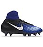 Nike Magista Obra II FG Jr - scarpe da calcio terreni compatti bambino, Blue/Black