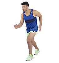Nike Men's Mesh Running Tank - Lauftop - Herren, Light Blue