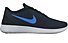 Nike Free Run M - scarpe running - uomo, Black/Blue