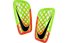 Nike Mercurial Flylite - Fußball-Schienbeinschützer, Electric Green/Hyper Orange/Black