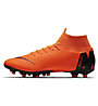 Nike Mercurial Superfly 6 Pro FG - scarpe da calcio per terreni compatti, Orange/Black