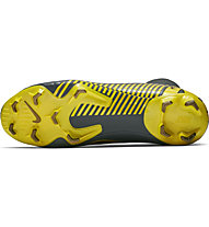 Nike Mercurial Superfly 6 PRO FG - scarpe da calcio terreni compatti, Dark Grey/Yellow
