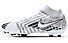 Nike Mercurial Superfly 7 Academy MDS MG - scarpa calcio multiterreno, White/Silver/Grey