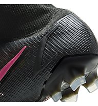 Nike Mercurial Superfly 8 Elite FG - scarpe da calcio per terreni compatti, Black/Yellow/Pink